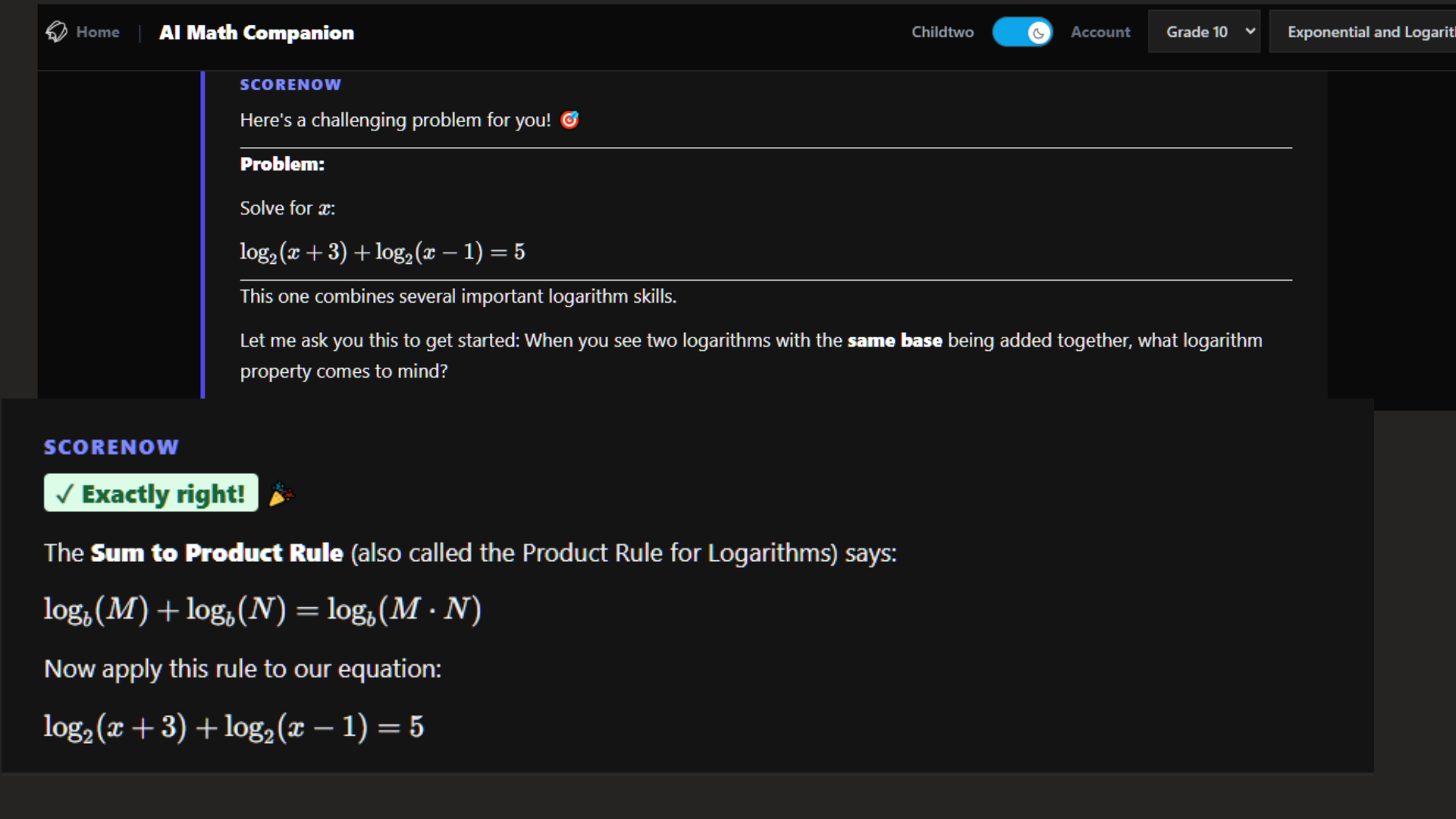 AI Math Companion